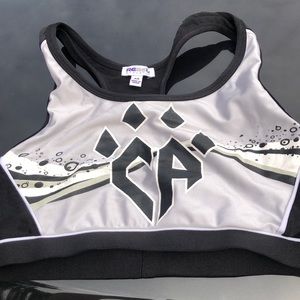 cheer athletics sports bra